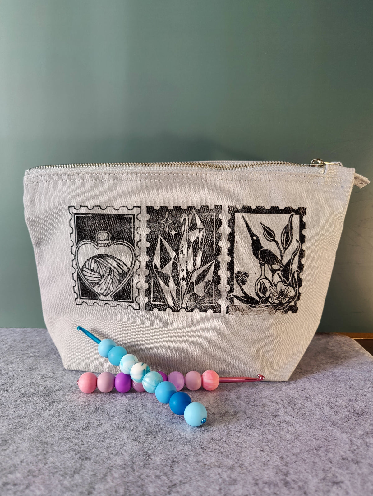 Crochet Essentials - Tasche Light Grey